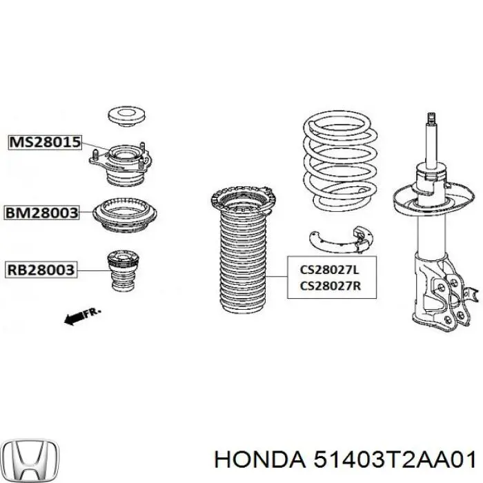 51403T2AA01 Honda 