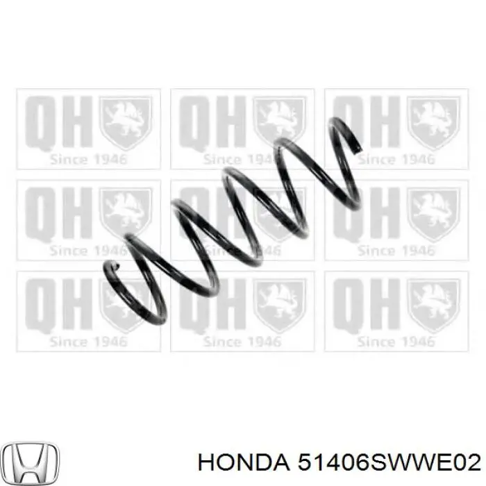 Пружина амортизатора передняя Honda 51406SWWE02 цена, от 39.27 USD