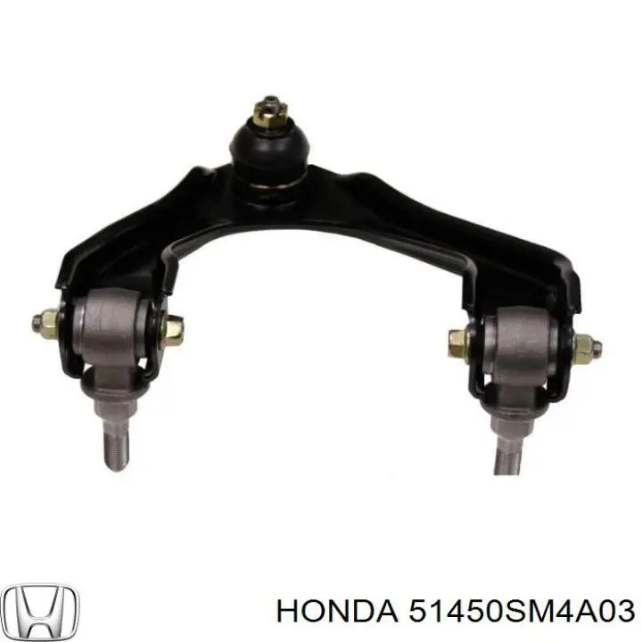 Barra oscilante, suspensión de ruedas delantera, superior derecha 51450SM4A03 Honda