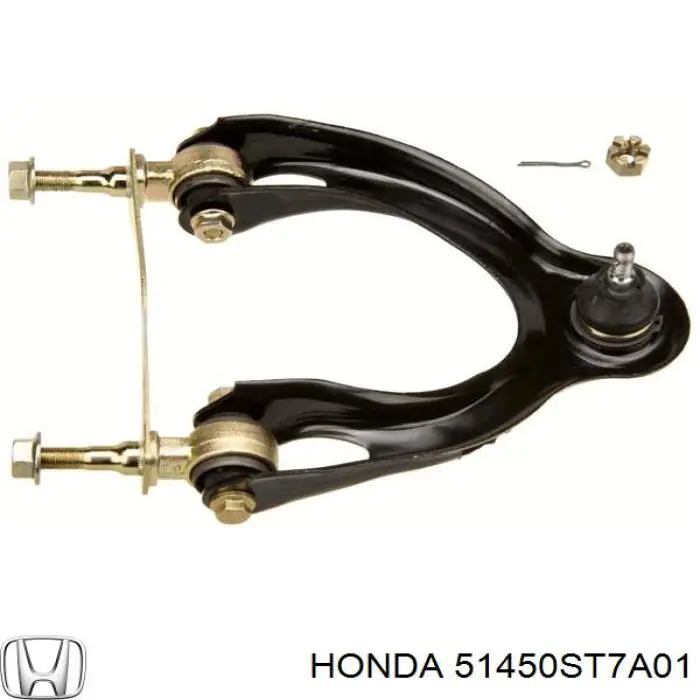 Рычаг передней подвески верхний правый Honda 51450ST7A01 цена, от 46.37 USD