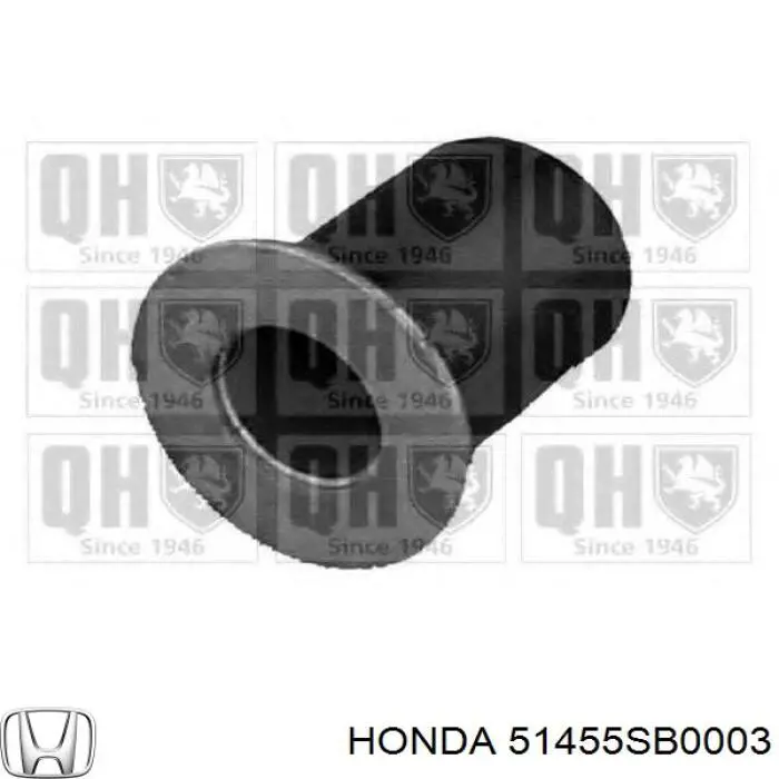 Сайлентблок верхнего рычага передней подвески BBC 51455SB0003 цена, от 3.72 USD