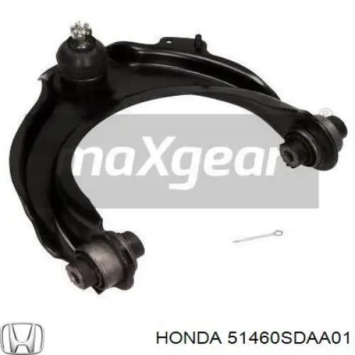 Рычаг передней подвески верхний, левый Honda 51460SDAA01