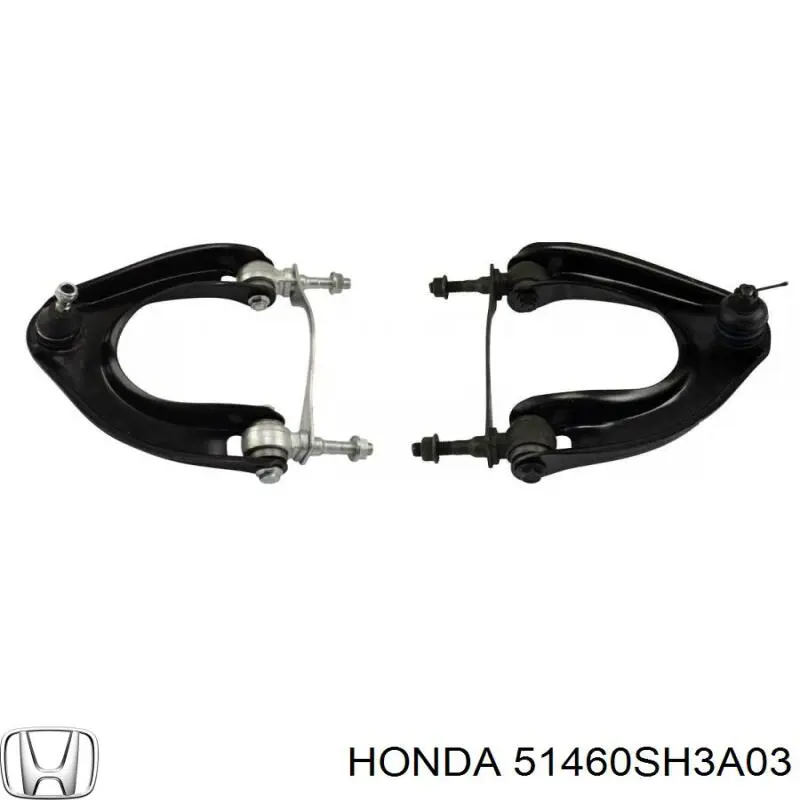 Купить 51460SH3A03 Honda Рычаг передней подвески верхний левый