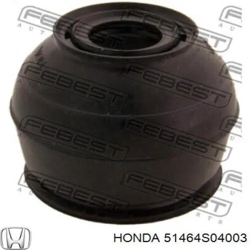 Пыльник опоры шаровой верхней HONDA 51464S04003