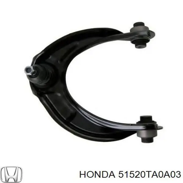 51520TA0A03 Honda braço oscilante superior esquerdo de suspensão dianteira