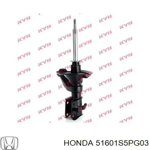 Купить 51601S5PG03 Honda Амортизатор подвески передний правый