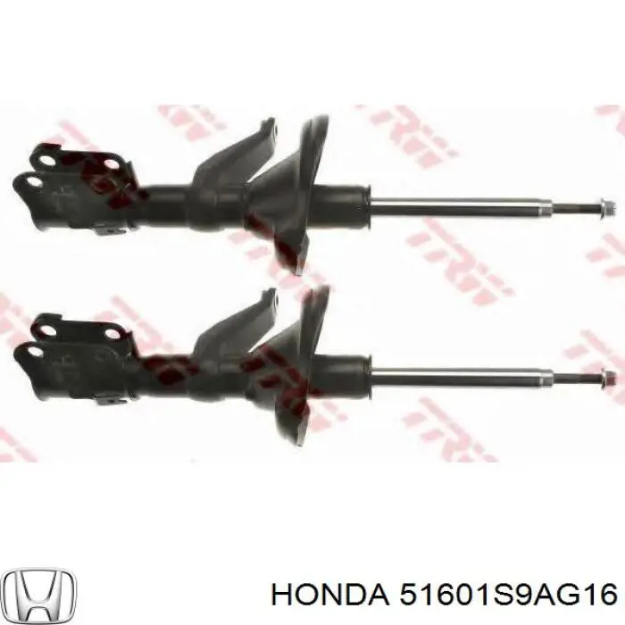 Стойка передняя правая Honda 51601S9AG16