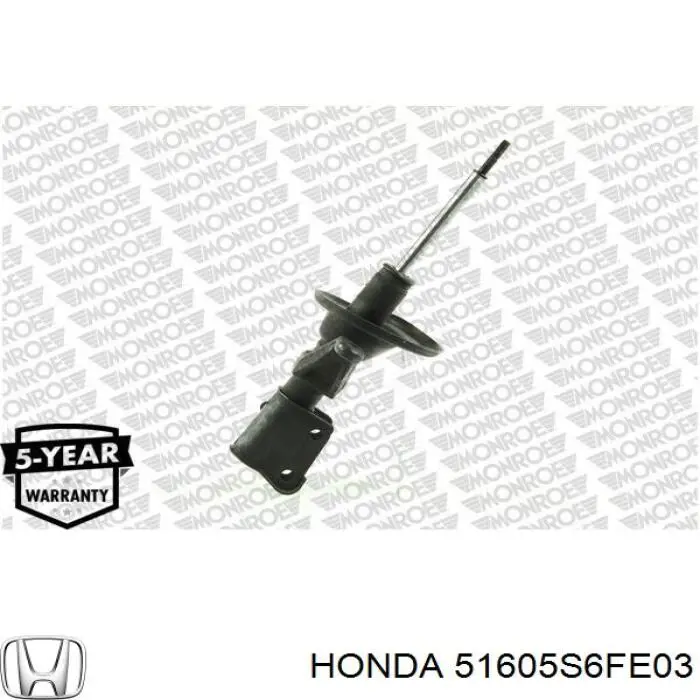 Амортизатор подвески передний левый Honda 51605S6FE03 цена, от 102.99 USD