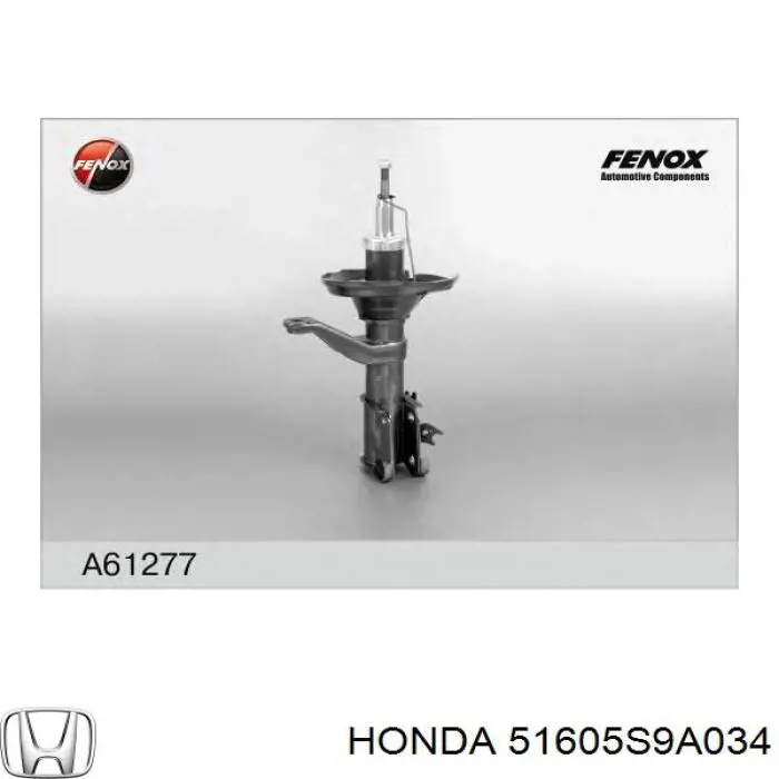 Амортизатор подвески передний левый Honda 51605S9A034 цена, от 55.98 USD