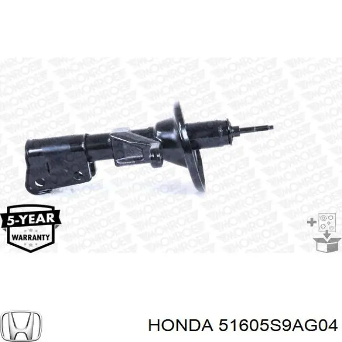 Купить 51605S9AG04 Honda Амортизатор подвески передний правый