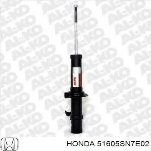 Amortiguador delantero izquierdo 51605SN7E02 Honda