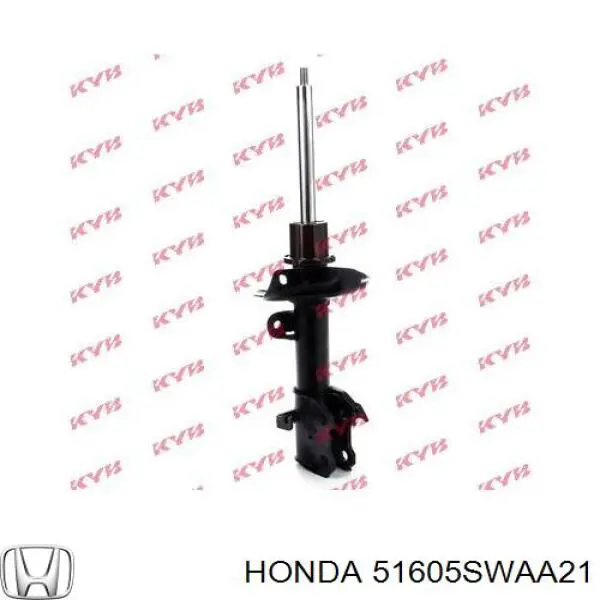 Амортизатор передний правый 51605SWAA21 Honda