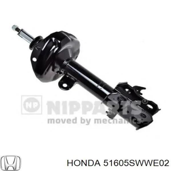 Амортизатор передний правый 51605SWWE02 Honda