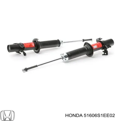 Amortiguador delantero izquierdo 51606S1EE02 Honda