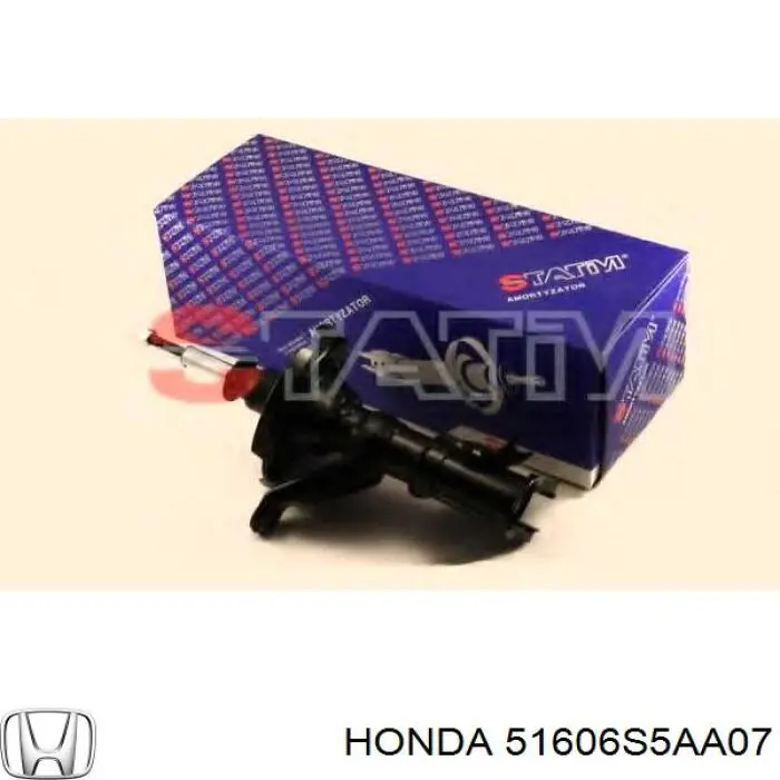 Купить 51606S5AA07 Honda Амортизатор подвески передний левый