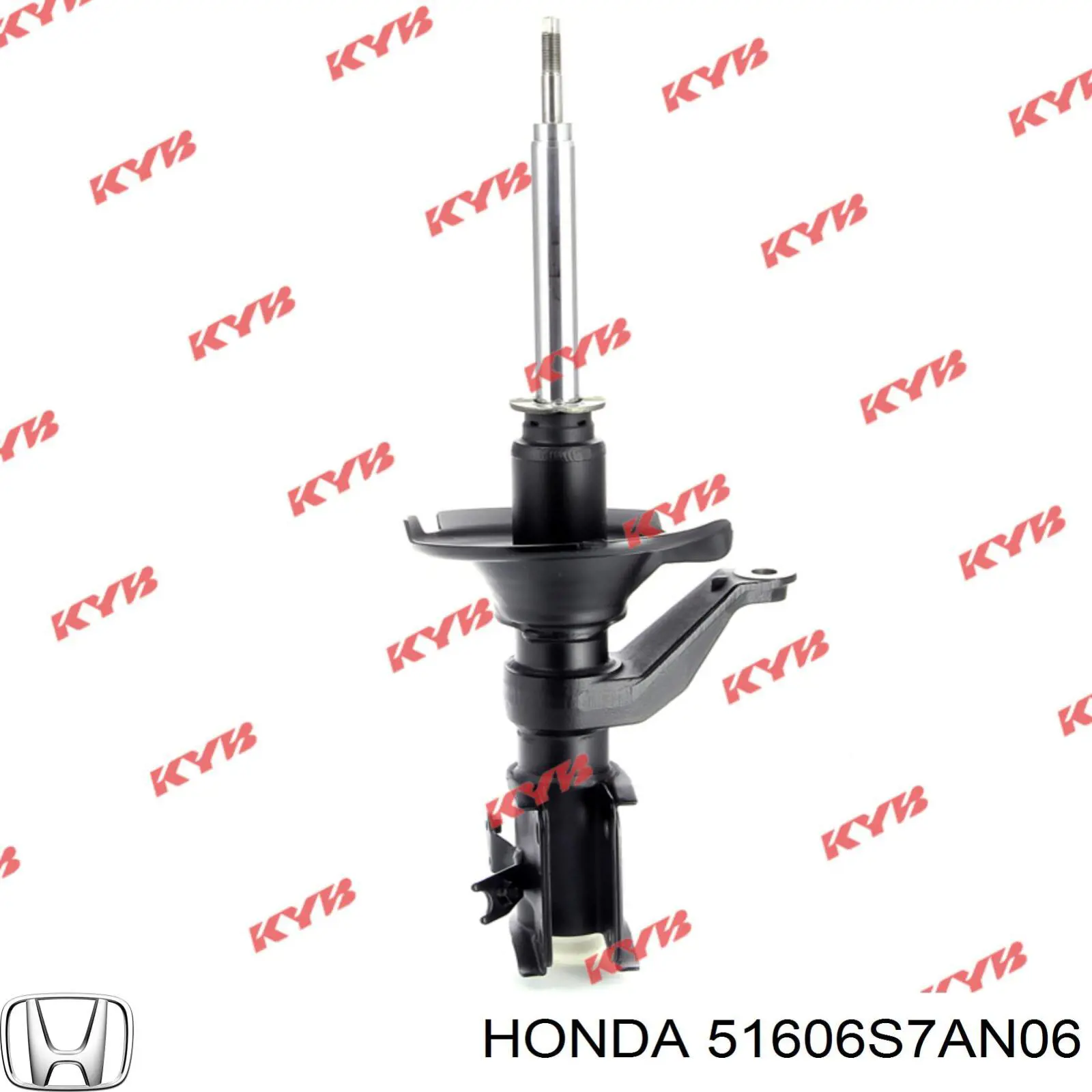 51606S7AN06 Honda Амортизатор передний левый