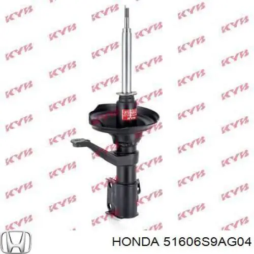 Амортизатор передний левый 51606S9AG04 Honda