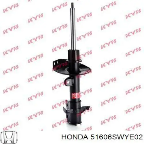 Купить 51606SWYE02 Honda Амортизатор подвески передний левый