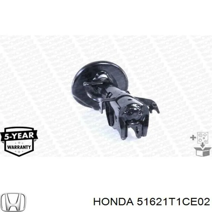 Купить 51621T1CE02 Honda Амортизатор подвески передний левый