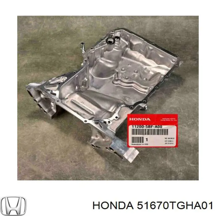 Купить 51670TGHA01 Honda Опора переднего амортизатора