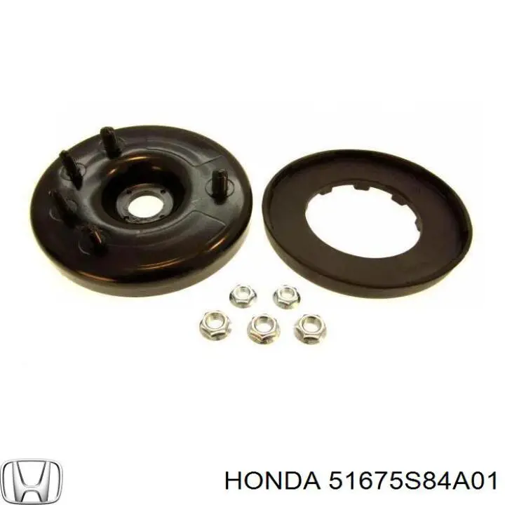 Опора стойки амортизатора переднего Honda 51675S84A01 цена, от 11.95 USD