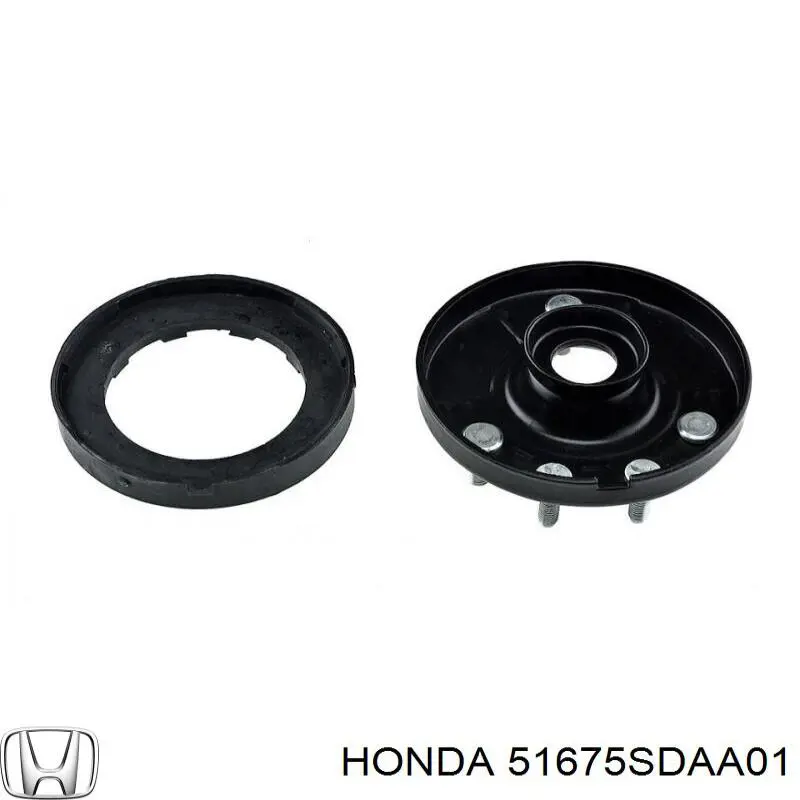 Опора стойки амортизатора переднего Honda 51675SDAA01 цена, от 30.17 USD