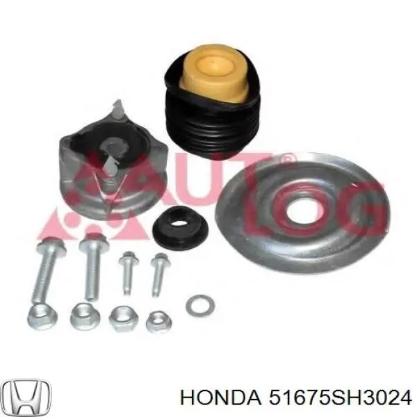 Опора стойки амортизатора переднего Honda 51675SH3024 цена, от  USD