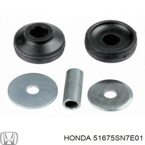 Опора стойки амортизатора переднего Honda 51675SN7E01 цена, от 11.37 USD