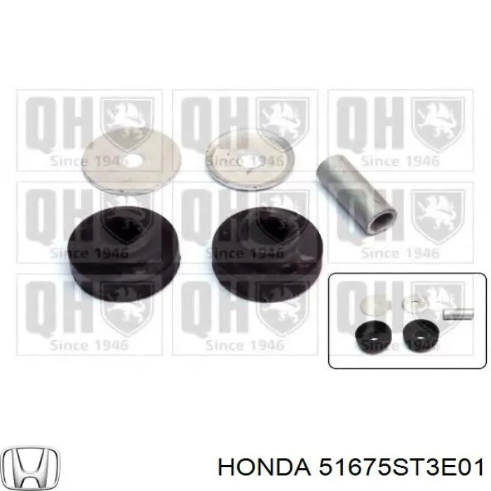 Опора амортизатора переднего 51675ST3E01 Honda