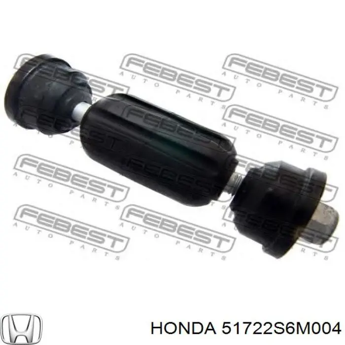 Буфер (отбойник) амортизатора переднего + пыльник Honda 51722S6M004