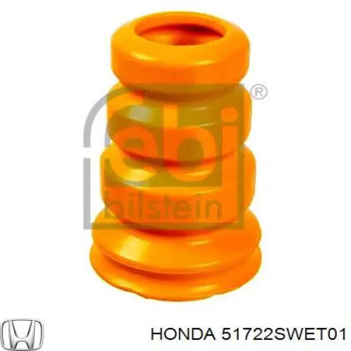 Купить 51722SWET01 Honda Буфер (отбойник) амортизатора переднего