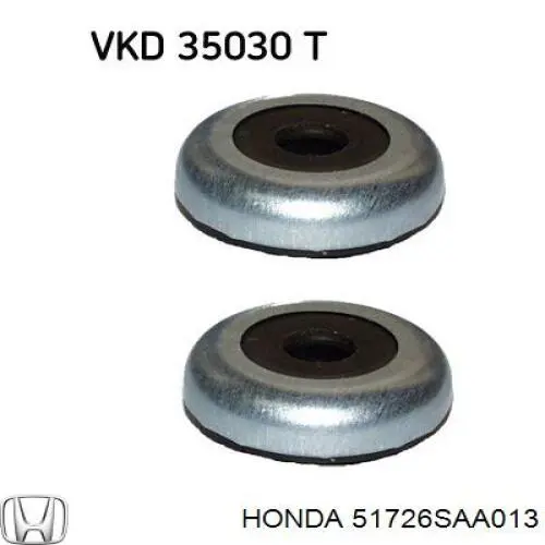 Подшипник опоры амортизатора Honda 51726SAA013