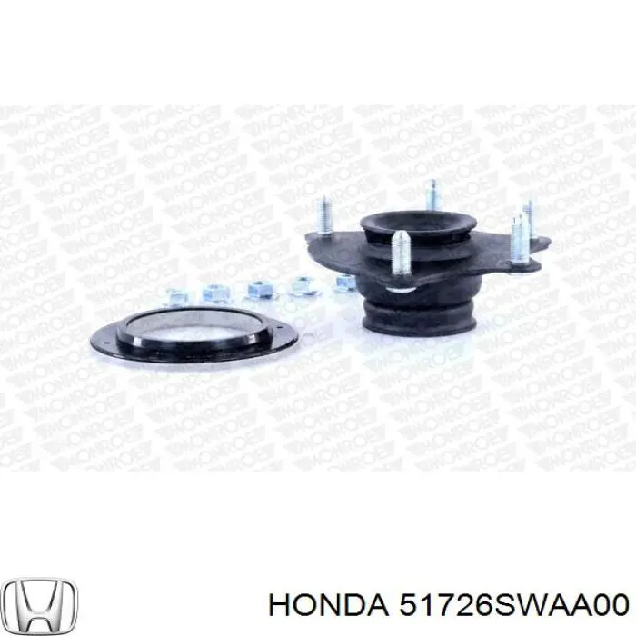 Опора переднего амортизатора 51726SWAA00 Honda