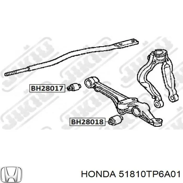 51810TP6A01 Honda сайлентблок переднего нижнего рычага