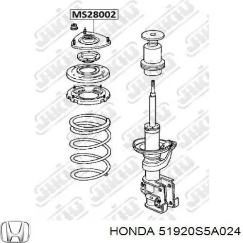 Опора переднего амортизатора 51920S5A024 Honda
