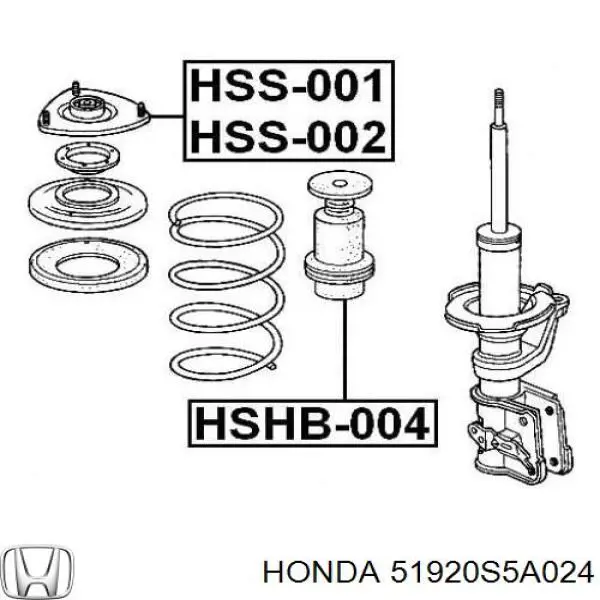 Купить 51920S5A024 Honda Опора переднего амортизатора