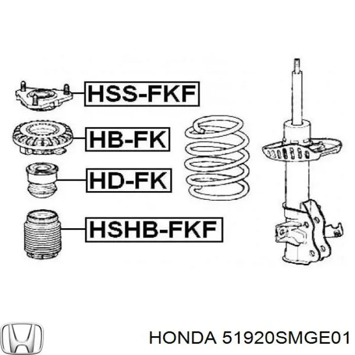 51920SMGE01 Honda