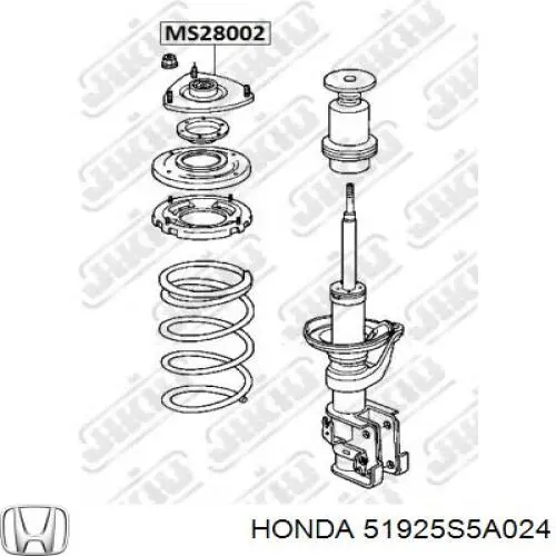 Купить 51925S5A024 Honda Опора амортизатора переднего левого