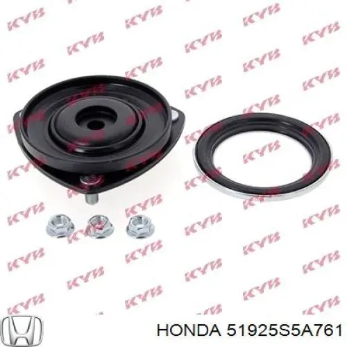 Опора стойки амортизатора переднего Honda 51925S5A761 цена, от 25.33 USD