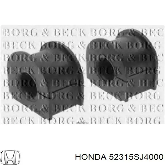 Резинка заднего стабилизатора Honda 52315SJ4000 цена, от 3.43 USD