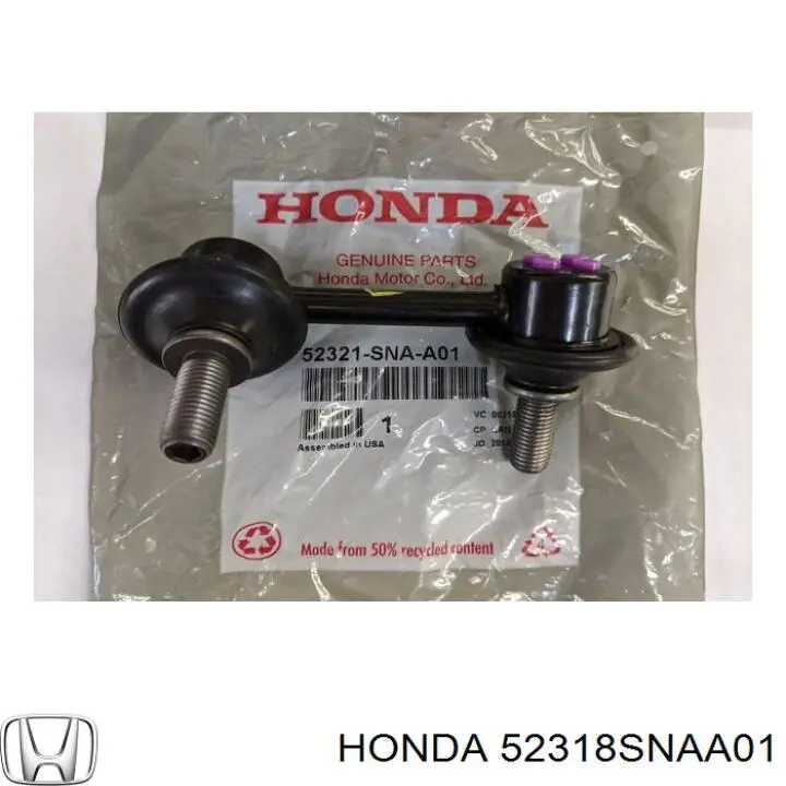 52318SNAA01 Honda 