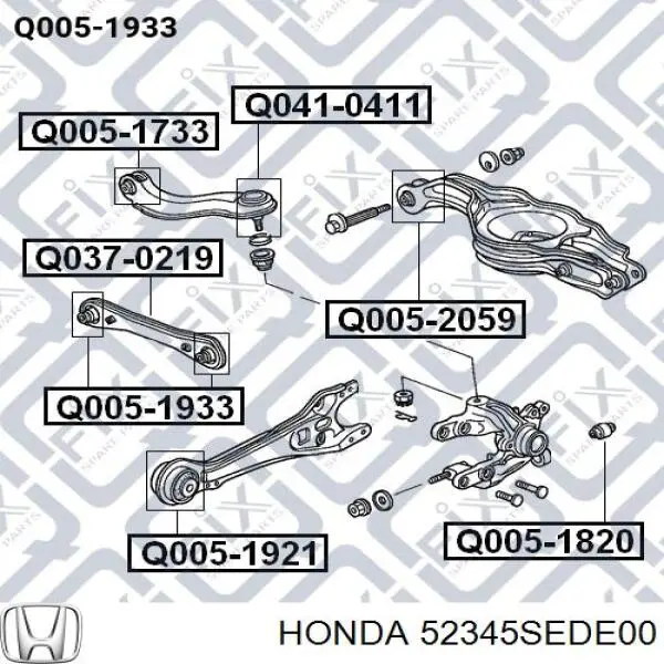  52345SEDE00 Honda