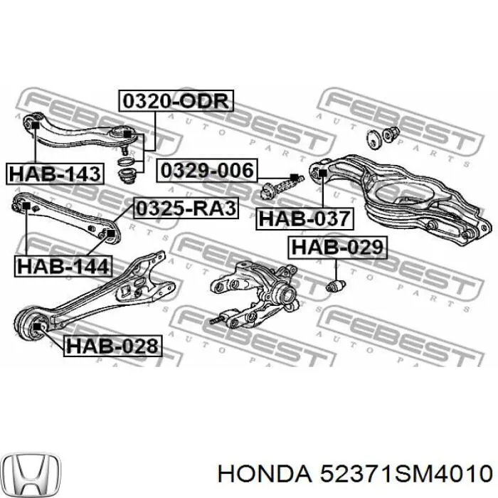 Купить 52371SM4010 Honda Рычаг (тяга) задней подвески продольный нижний правый