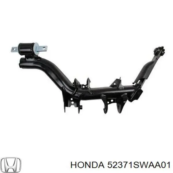 Рычаг/тяга задней подвески продольный нижний, левый Honda 52371SWAA01