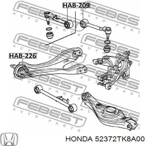  52372TK8A00 Honda