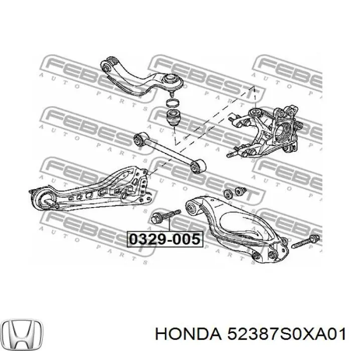 52387S0XA01 Honda 