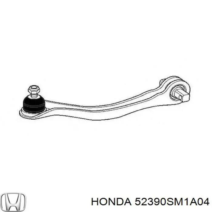 Купить 52390SM1A04 Honda Рычаг задней подвески верхний, правый