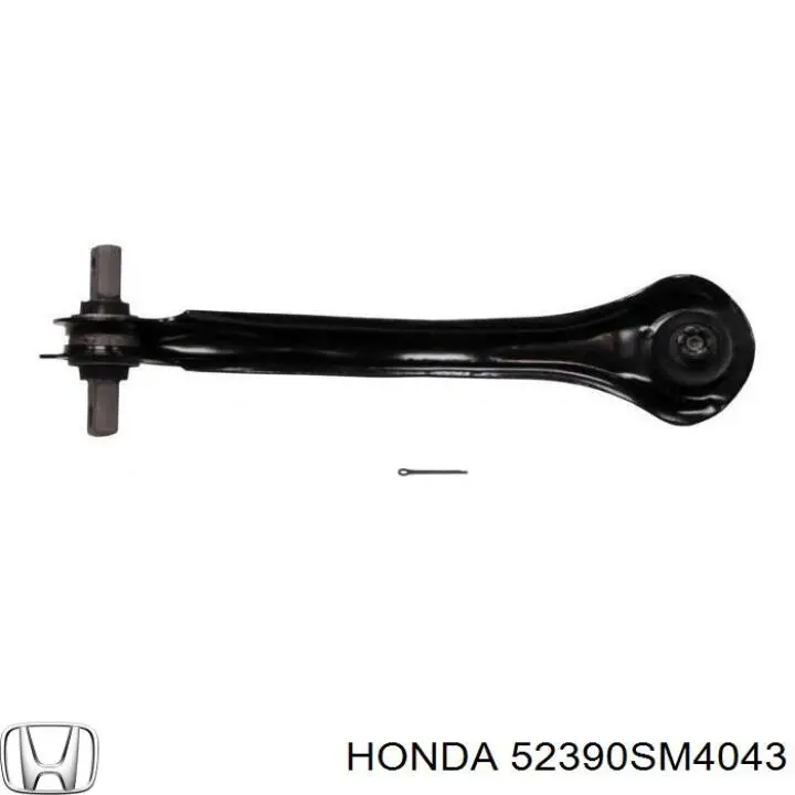 Brazo suspension trasero superior derecho 52390SM4043 Honda