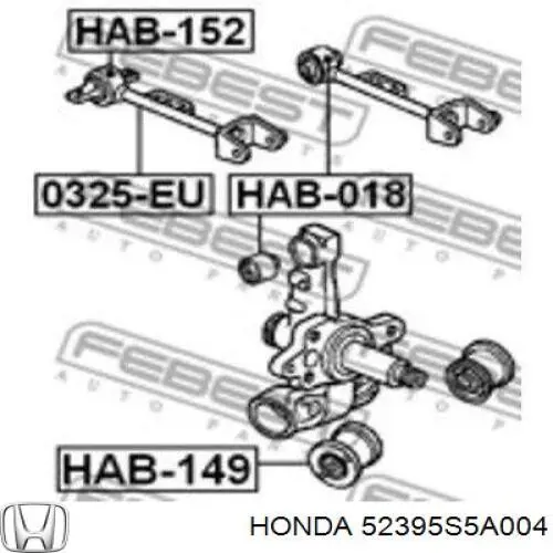 Купить 52395S5A004 Honda Сайлентблок верхнего рычага