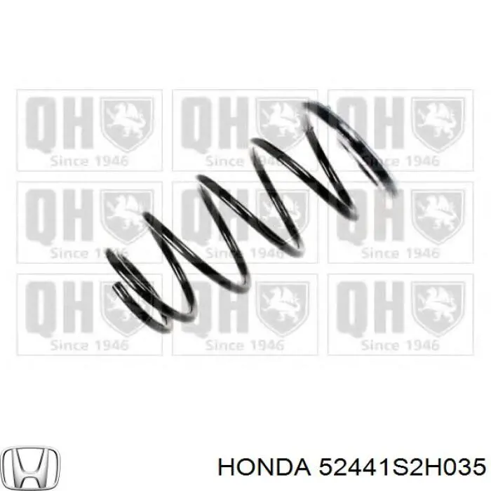 Пружина задняя левая на Honda HR-V GH